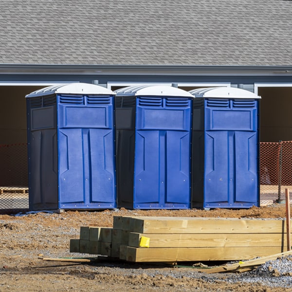 are there any restrictions on what items can be disposed of in the portable toilets in New Auburn MN